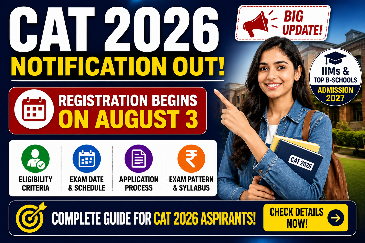 CAT 2026 Notification Out
