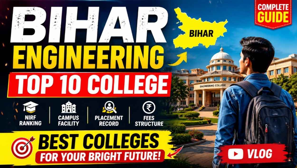Bihar Top 10 Engineering College 2026: Ranking, Fees, Placement की पूरी जानकारी